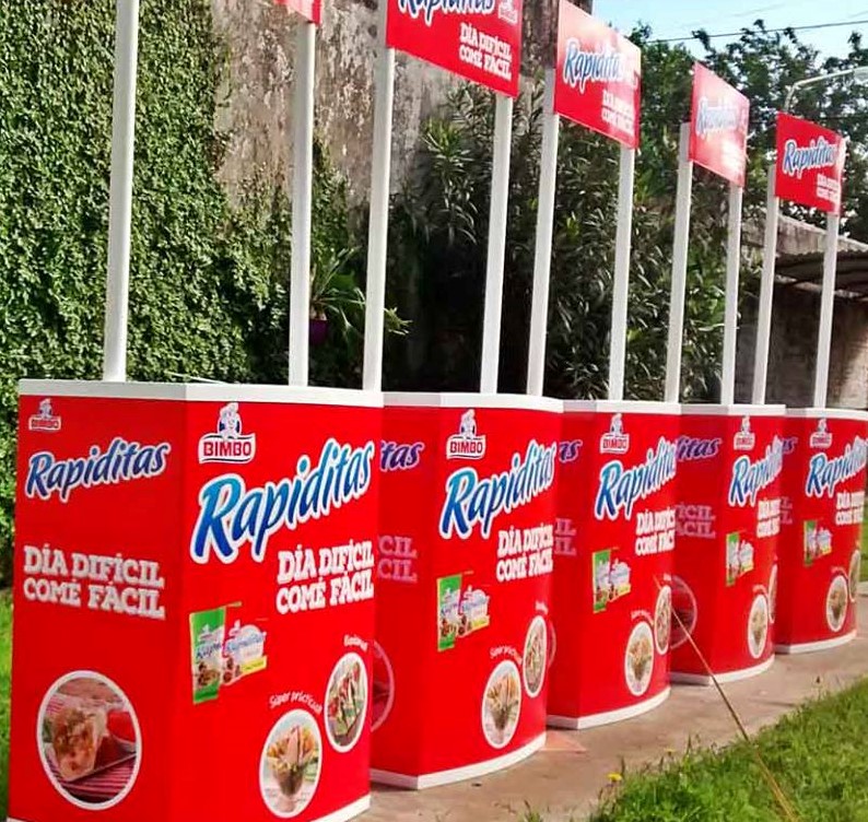 Stands personalizados para promocionar productos