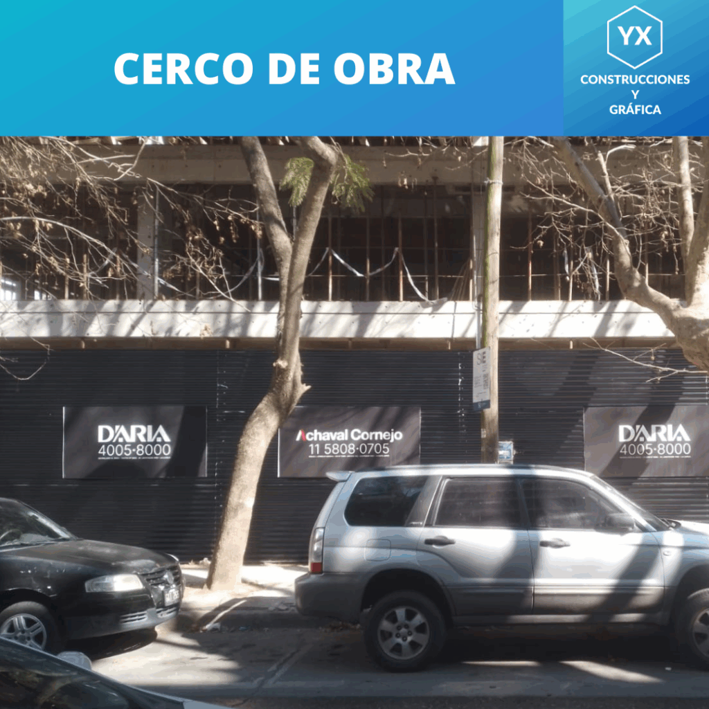 Beneficios de instalar cercos de obra en CABA