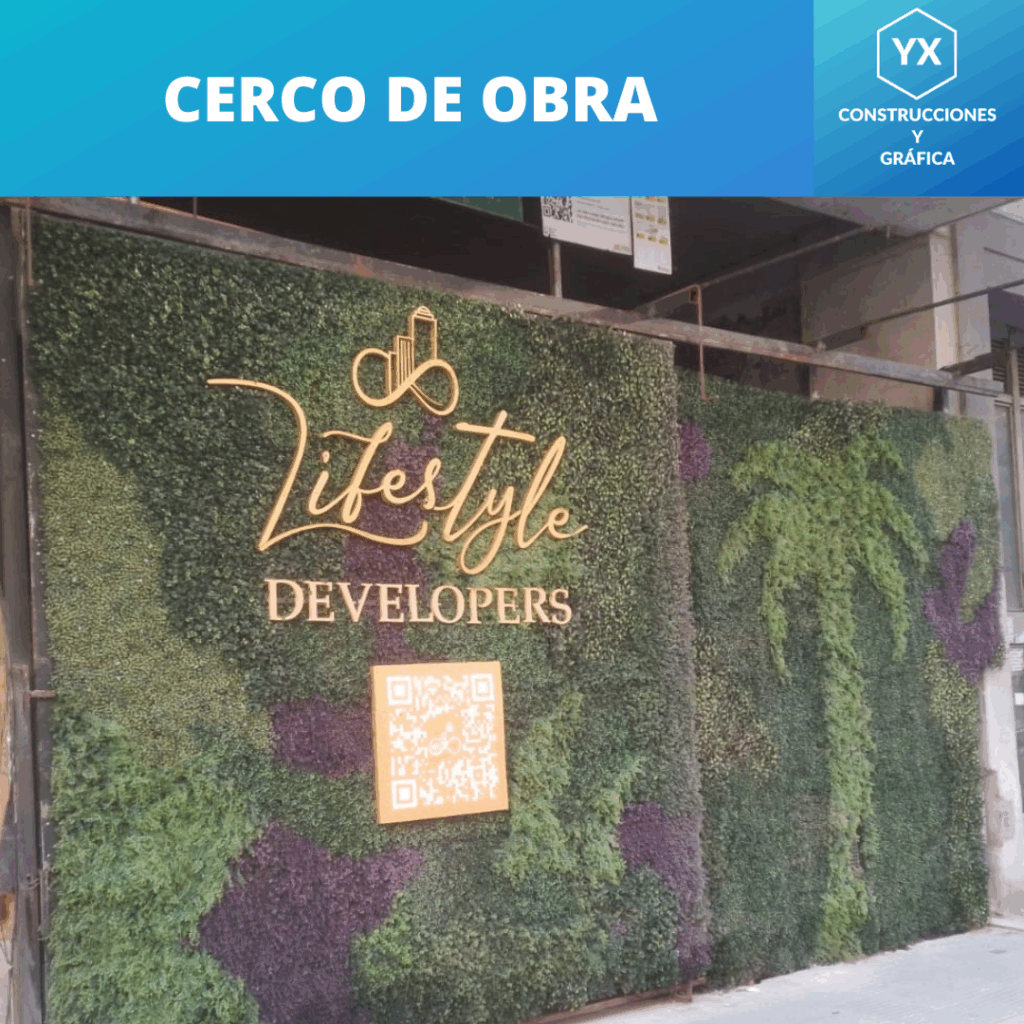 Tipos de cercos de construcción en Buenos Aires
