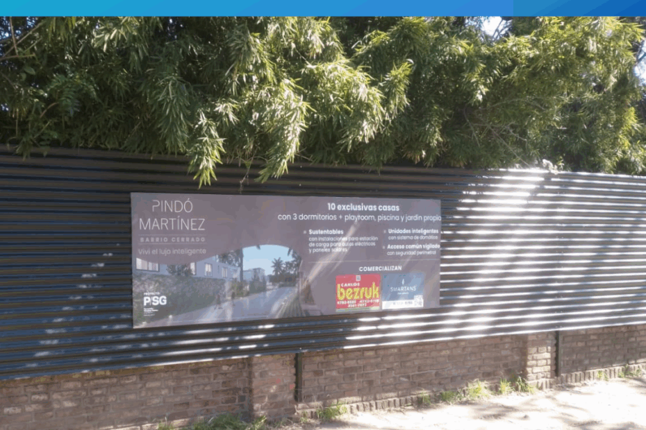 Publicidad en cercos de obra en CABA
